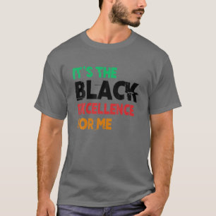 Black Excellence Afro Black Pride African Black Hi T-shirt
