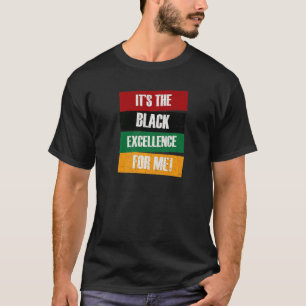 Black Excellence Afro Black Pride African Black Hi T-shirt
