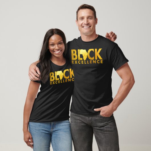 Black Excellence Melanin African Black History Bla T-shirt (Unisex)