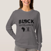 Black Excellence T-Shirt (Voorkant)