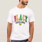 Black Excellence - Zwart Geschiedenis Maand T-shir T-shirt (Voorkant)