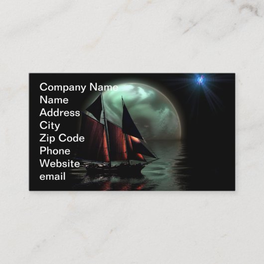 Black Express Visitekaartje (Voorkant)