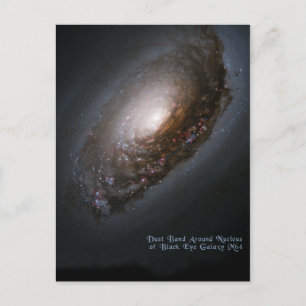 Black Eye Galaxy aka Sleeping Beauty Galaxy Briefkaart