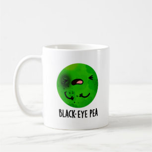 Black Eye Pea Funny Veggie Pun Koffiemok