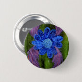 Black Eye Susan 1a Ronde Button 5,7 Cm (Voorkant /achterkant)