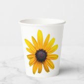 Black-eye Susan Papieren Bekers (Achterkant)