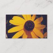 Black-eye susans - sjabloon voor visitekaartjes (Achterkant)