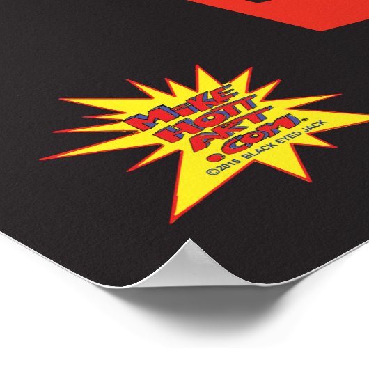 Black Eyed Jack Poster (Hoek)