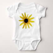 Black Eyed susan Baby Creeper Romper (Voorkant)