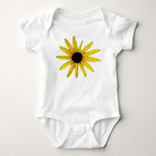 Black Eyed susan Baby Creeper Romper