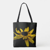 Black Eyed Susan Bloem Tote Tas (Achterkant)