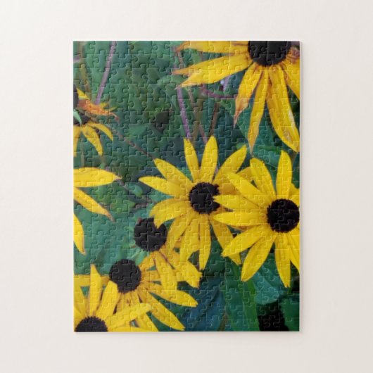 Black Eyed Susan Bloemen Herfst Legpuzzel (Verticaal)