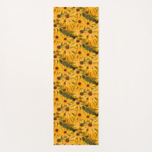 Black Eyed Susan Blooms Yogamat