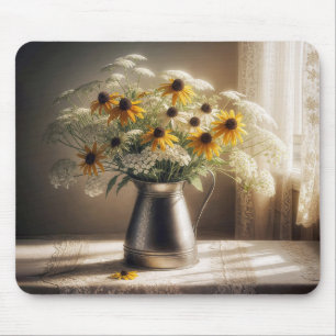 Black-eyed Susan Bouquet op kant Muismat