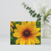 Black-Eyed Susan Briefkaart (Staand voorkant)