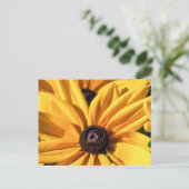Black Eyed Susan Briefkaart (Staand voorkant)