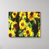 Black Eyed Susan Canvas Afdruk (Voorkant)