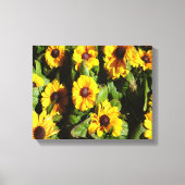 Black Eyed Susan Canvas Afdruk (Voorkant)