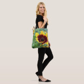 Black Eyed Susan Canvas tas (Op model)