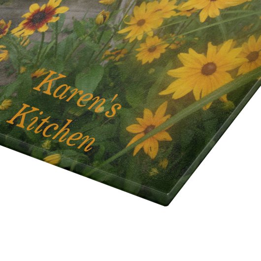 Black Eyed Susan Cutting Board Snijplank (Hoek)