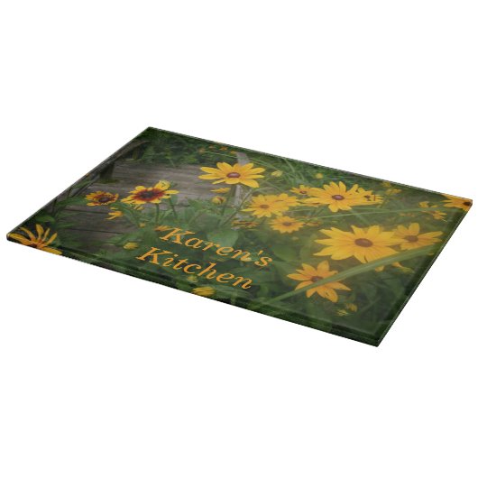 Black Eyed Susan Cutting Board Snijplank (Hoek)