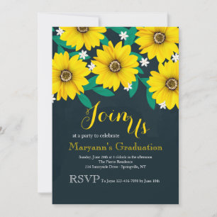 Black-eyed Susan Daisies Uitnodiging