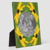 Black Eyed Susan Daisy Creëer Uw eigen foto Fotoplaat (Zijkant)