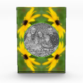 Black Eyed Susan Daisy Creëer Uw Eigen Fotoblokken (Voorkant)