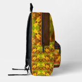 Black Eyed Susan Daisy Distsed Personalized Bedrukte Rugzak (Links)