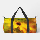 Black Eyed Susan Daisy Distsed Personalized Plunjezak (Voorkant)