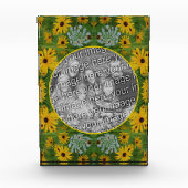 Black Eyed Susan Daisy Painting Voeg uw Fotoblokken (Voorkant)