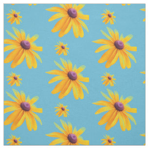 Black eyed Susan Fabric Stof