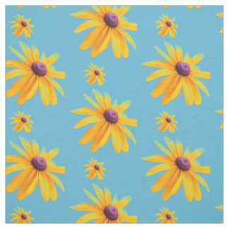 Black eyed Susan Fabric Stof