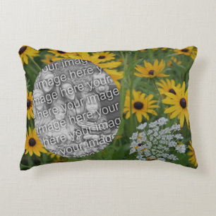 Black Eyed Susan Field Lijst Uw foto toevoegen Accent Kussen
