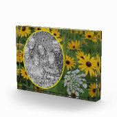 Black Eyed Susan Field Voeg je eigen Fotoblokken (Rechts)