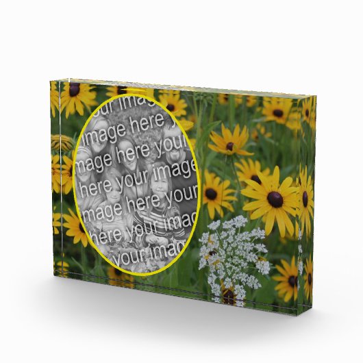 Black Eyed Susan Field Voeg je eigen Fotoblokken (Rechts)