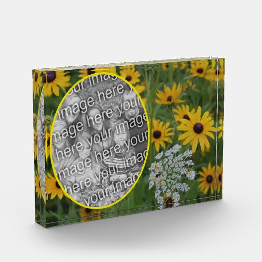 Black Eyed Susan Field Voeg je eigen Fotoblokken (Links)