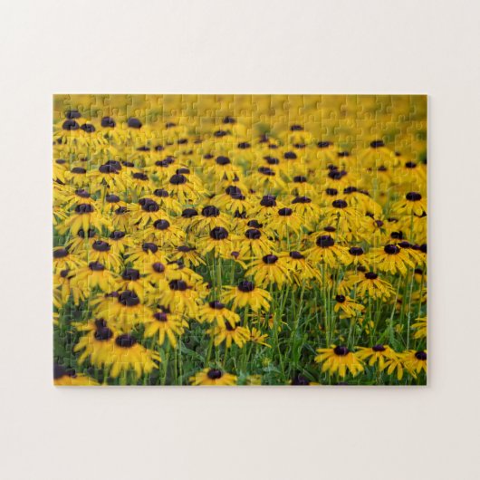 Black Eyed Susan - Floral Puzzle Legpuzzel (Horizontaal)