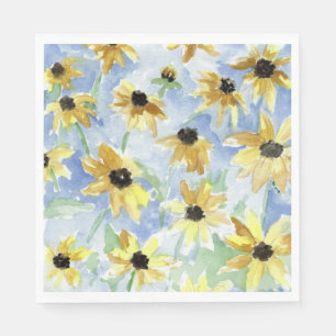 Black Eyed Susan Floral Servet