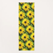 Black Eyed Susan - Floral Yoga Mat (1 sided) (Voorkant)
