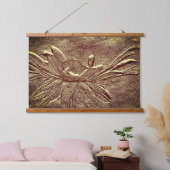 Black Eyed Susan Flower Art Sculpted Effect Hangend Wandkleed (Slaapkamer)