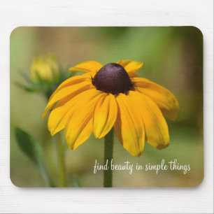 Black Eyed Susan Flower Muismat