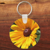 Black Eyed Susan Flower Photography Sleutelhanger (Voorkant)