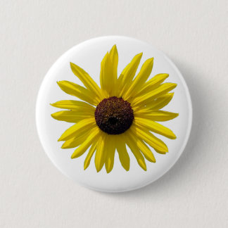 Black Eyed Susan Flower Ronde Button 5,7 Cm