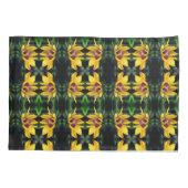Black Eyed Susan Flower Unfolding Pattern Kussensloop (Achterkant)