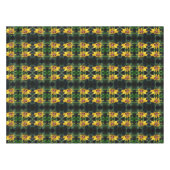 Black Eyed Susan Flower Unfolting Abstract Tafelkleed (Voorkant (Horizontaal))