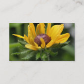 Black Eyed Susan Flower Visitekaartje (Achterkant)