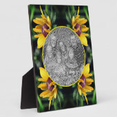 Black Eyed Susan Flower Voeg je eigen foto toe Fotoplaat (Zijkant)