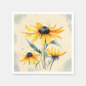 Black-eyed Susan Flowers Servet (Voorkant)