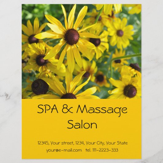 Black eyed Susan Flyer (Voorkant)